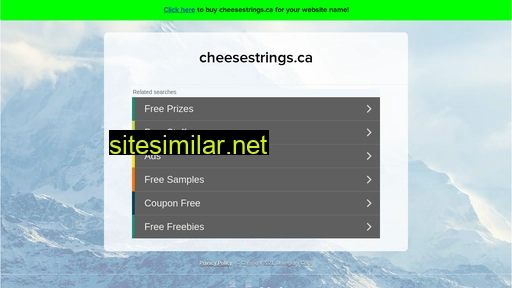 cheesestrings.ca alternative sites