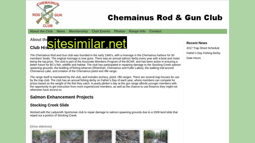 chemainusrodandgun.ca alternative sites
