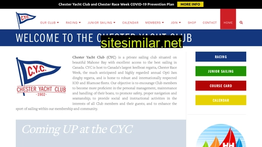chesteryachtclub.ca alternative sites