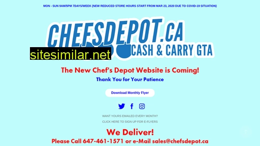 chefsdepot.ca alternative sites