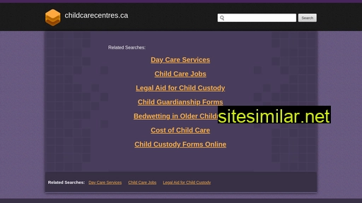 childcarecentres.ca alternative sites
