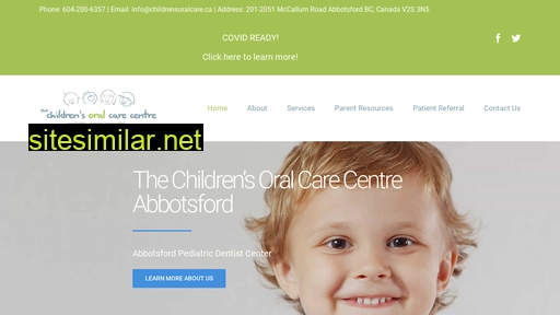 childrensoralcare.ca alternative sites