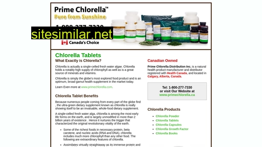 chlorellatablets.ca alternative sites