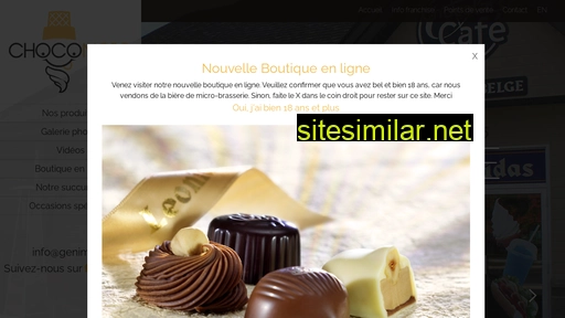 chocolatbelge.ca alternative sites