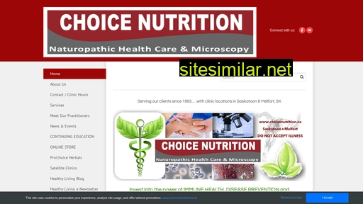 choicenutrition.ca alternative sites