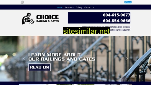 choicerailing.ca alternative sites