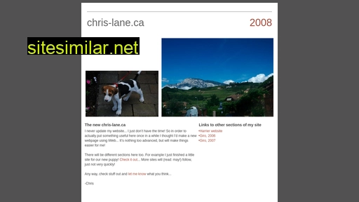 chris-lane.ca alternative sites