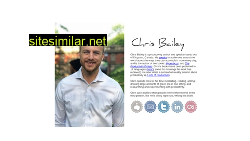 Chrisbailey similar sites