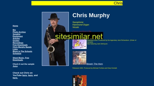chrismurphysax.ca alternative sites