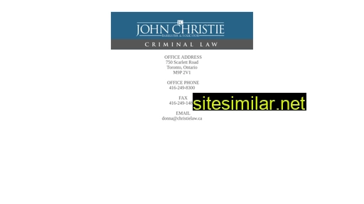 Christielaw similar sites