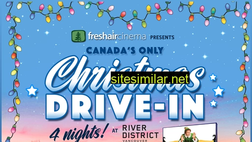 christmasdrivein.ca alternative sites