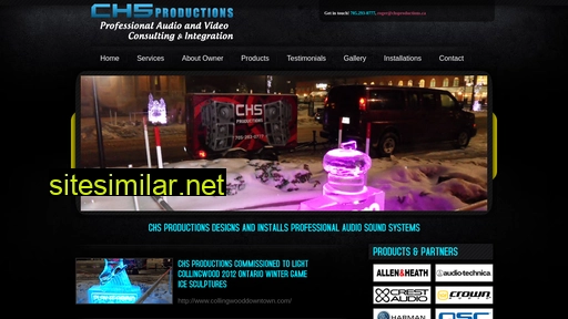 Chsproductions similar sites