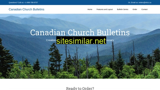 churchbulletins.ca alternative sites