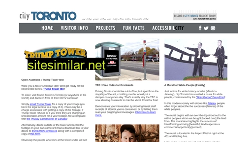 city-toronto.ca alternative sites