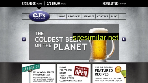cjsliquor.ca alternative sites