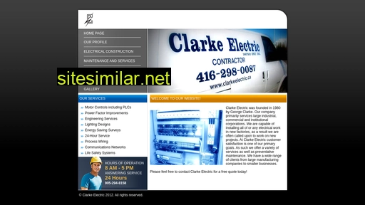 clarkeelectric.ca alternative sites