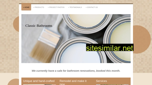 classicbathrooms.ca alternative sites