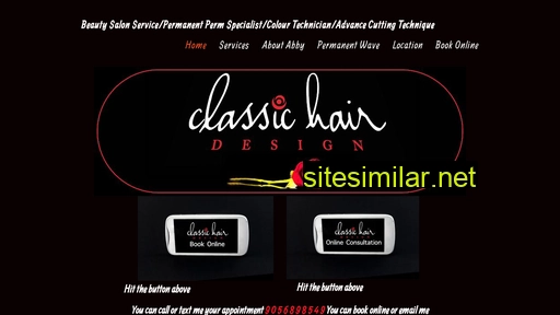 classichairdesign.ca alternative sites