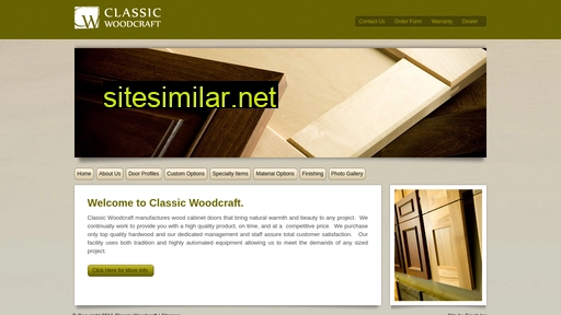 classicwoodcraft.ca alternative sites