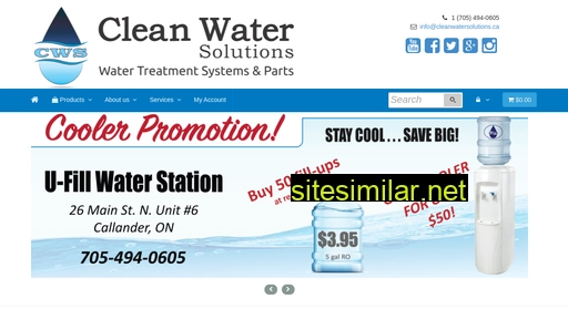 cleanwatersolutions.ca alternative sites