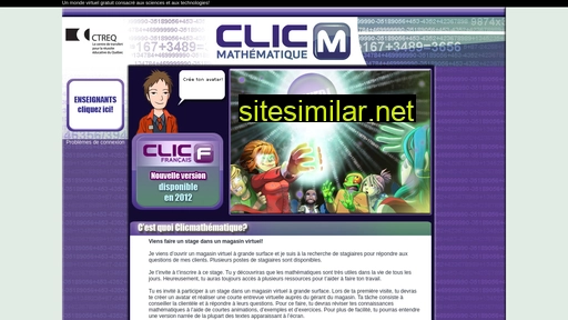 Clicmathematique similar sites