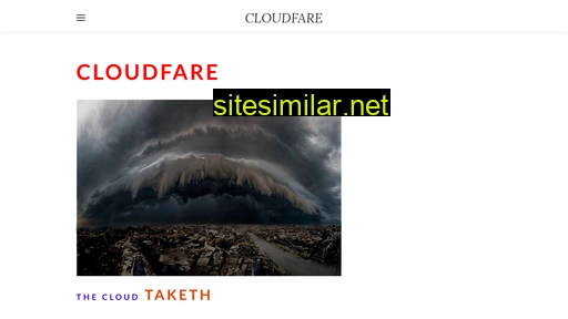 cloudfare.ca alternative sites