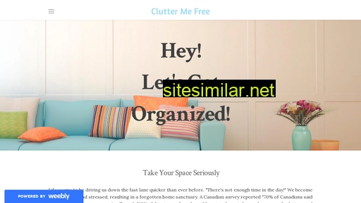 cluttermefree.ca alternative sites