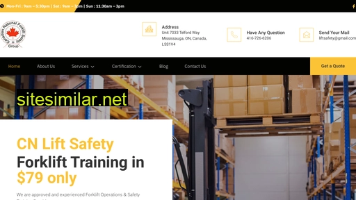 Cnliftsafety similar sites