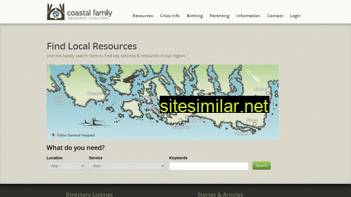 coastalfamilyresources.ca alternative sites