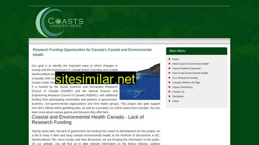 coastsunderstress.ca alternative sites