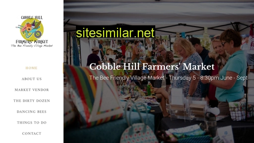 cobblehillfarmersmarket.ca alternative sites