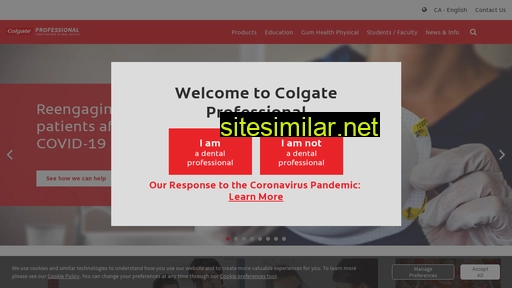 colgateprofessional.ca alternative sites