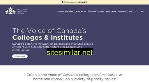 collegesinstitutes.ca alternative sites