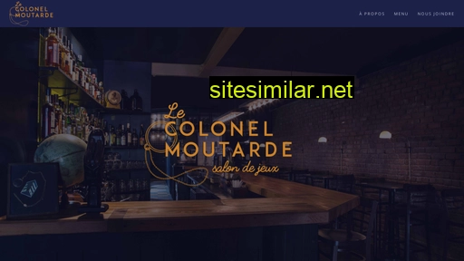 colonelmoutarde.ca alternative sites