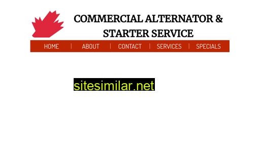 commercialalternator.ca alternative sites