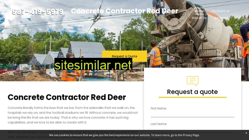 concretecontractorreddeer.ca alternative sites