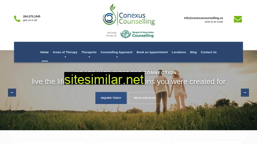 conexuscounselling.ca alternative sites