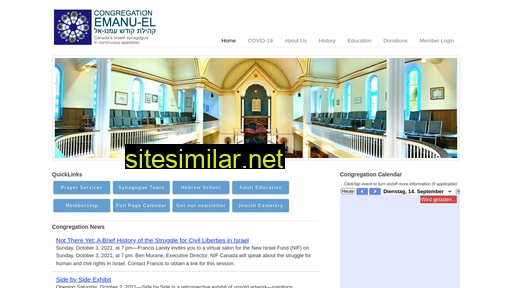 congregationemanuel.ca alternative sites