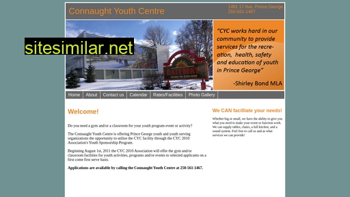 Connaughtyouthcentre similar sites