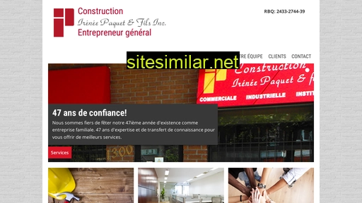 constructionipaquet.ca alternative sites