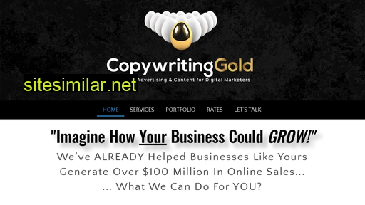 copywritinggold.ca alternative sites