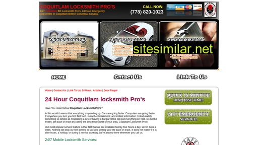 coquitlamlocksmithpros.ca alternative sites