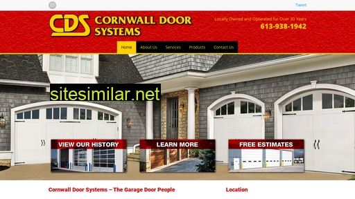 cornwalldoorsystems.ca alternative sites