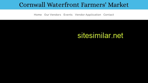 Cornwallwaterfrontfarmersmarket similar sites