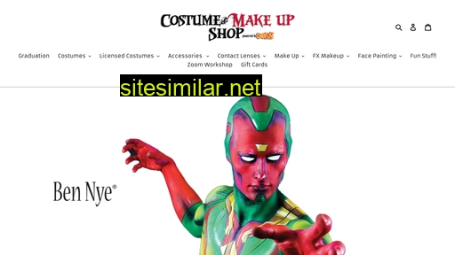costumeandmakeupshop.ca alternative sites