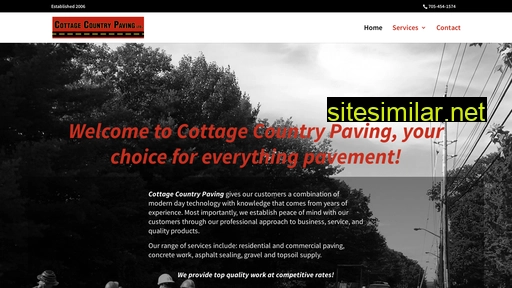 cottagecountrypaving.ca alternative sites