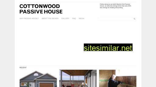cottonwoodpassivehouse.ca alternative sites
