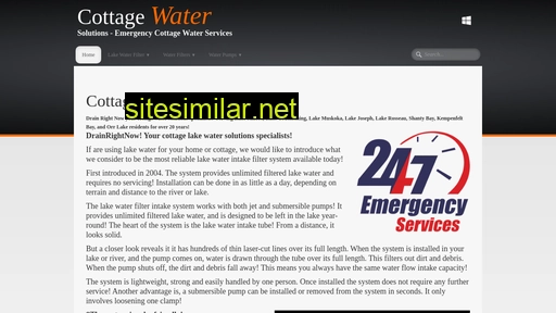 Cottagewatersolutions similar sites