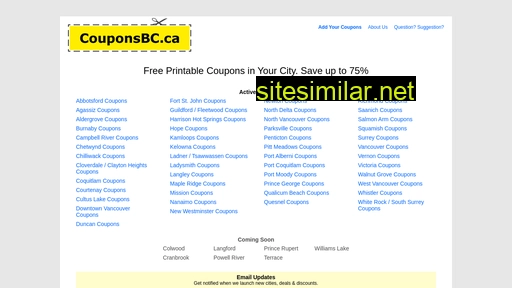 couponsbc.ca alternative sites
