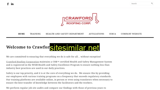 crawfordroofingsafety.ca alternative sites